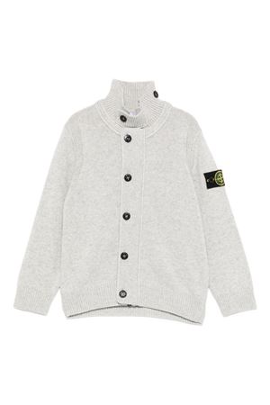 maglione in lana grigio STONE ISLAND KIDS | K2S165100003S00M1V0M64